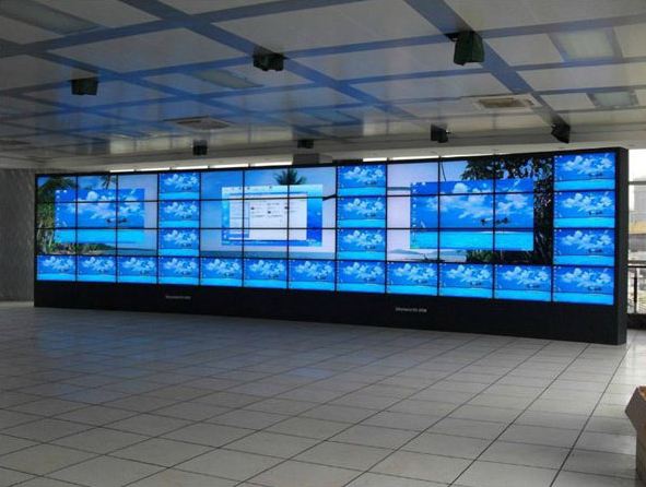 某單位監控電視墻